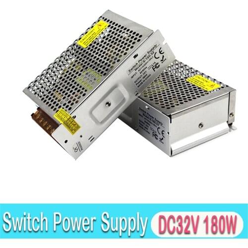 Regulator DC Power Supply 32V 180W LED Driver Transformer 220V 110V AC Fonte DC32V for CCTV camera Monitor Light CNC
