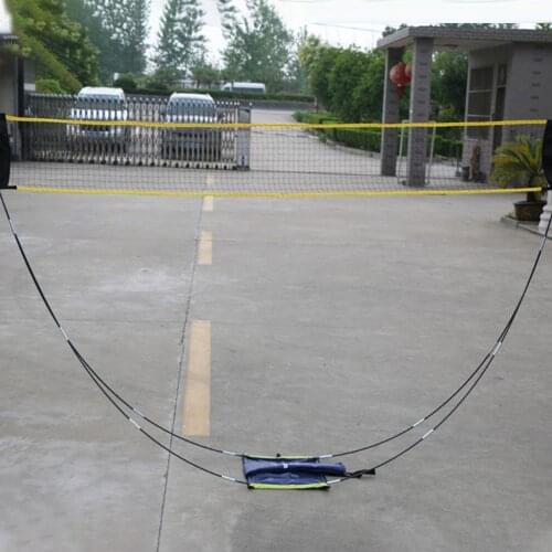 3M Portable Badminton Net Frame Support Tennis Volleyball Training Square Mesh Tennis Net Square Shuttlecock Network Badminton