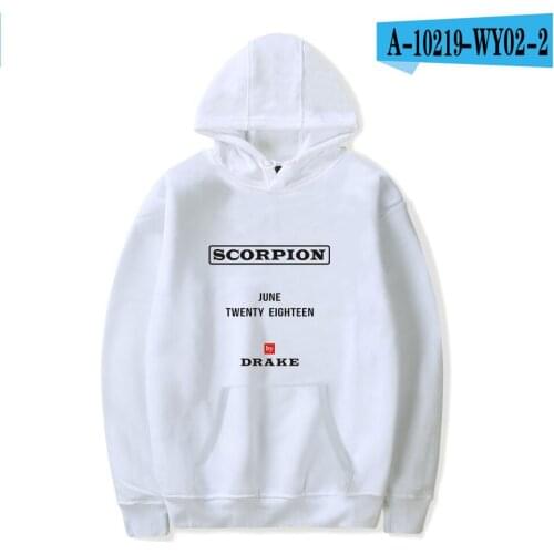 2020 Rapper Drake Scorpion Hip Hop Hoodies Print New Album Spring/Autumn Hoodies Warm Men/women Long Sleeve Casual Coats