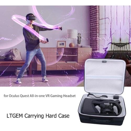 LTGEM EVA Hard Case for Oculus Quest All-in-one VR Gaming Headset