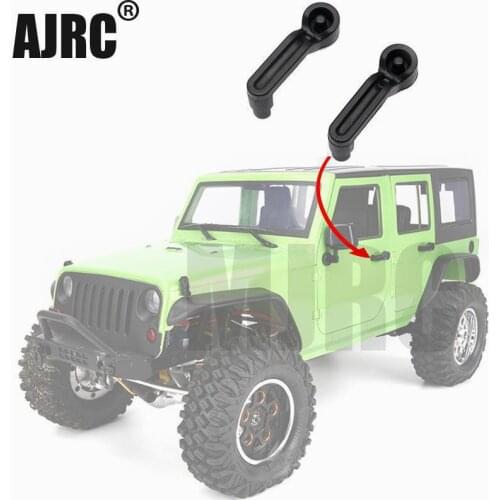 1/10 Wrangler Car Shell Door Handle Side Body Door Handles for 1:10 SCX10II 90046 90047 TRX-6 D90 RC Cars Decoration Accessories