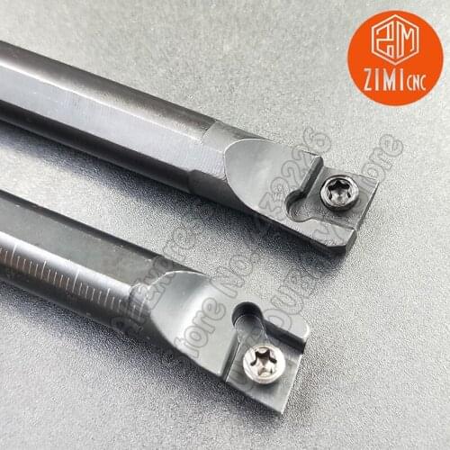 1pcs S18Q-SCLCR09/S18R-SCLCL09 +CCMT32.52 Turning Knife Turning Tool Holder 45 Degree Lathe Boring Bars Circle Arbor Screw