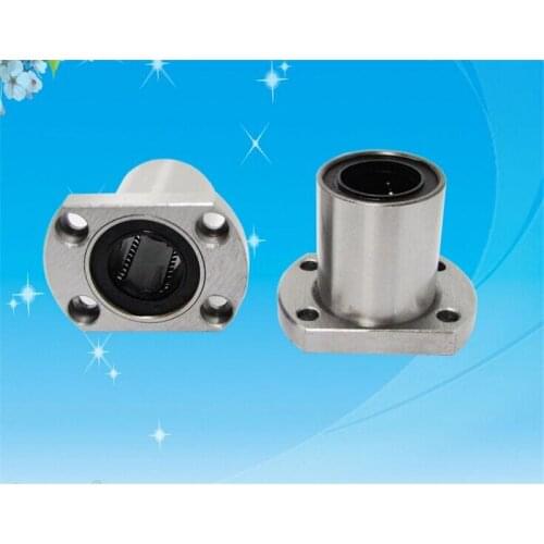 2Pcs/Lot LMH16UU 16mm H Type Flange Linear Motion Bearing Bushing Ball Bearing CNC Parts Brand New