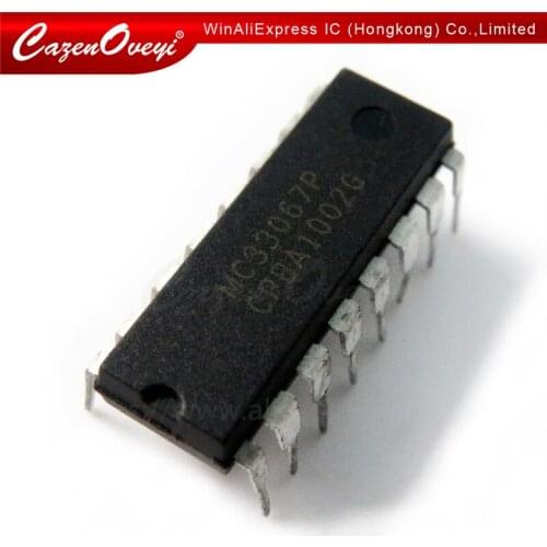5pcs/lot MC33067P MC33067 DIP-16 In Stock