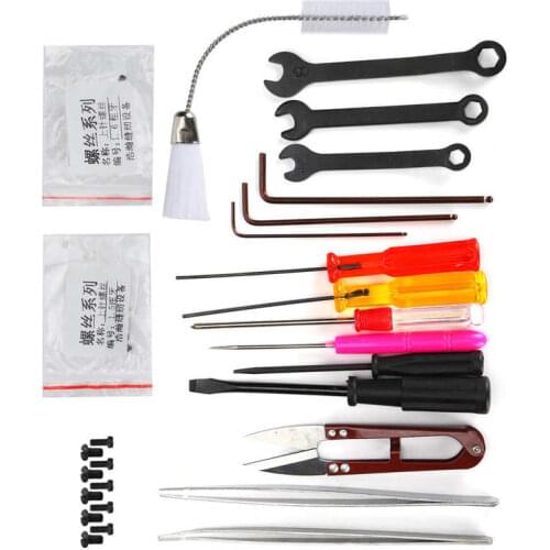 Sewing Machine Repair Accessories Overlock Sewing Machine Took Kit Portable with Storage Box for Overedger Parts for Screwdriver