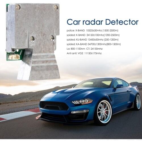 Car Radar Detector Speed Alert Alarm Warning X K CT La Anti Radar Car Detector Car Radar Detector English Russian
