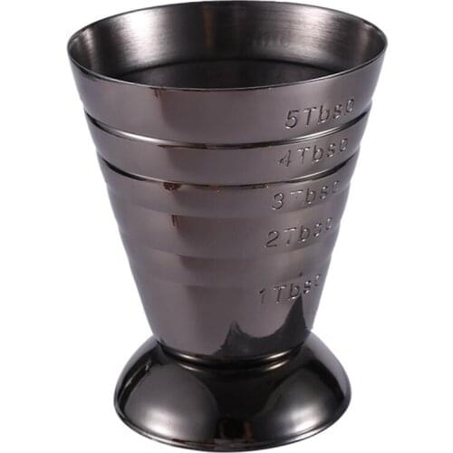 Bar Supplies Scale Cup 75ml Graduated Cup Measuring Spoon Measuring Shot Mug Multifunction Kitchen Home Precise Measurement
