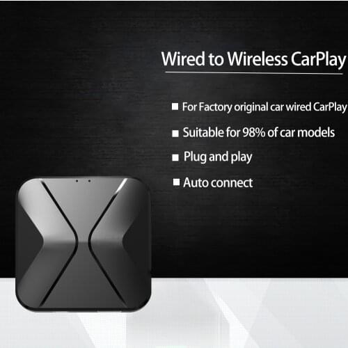 Wireless Apple Carplay Dongle Adapter for Benz Audi VW Skoda Mazda Toyota Honda Mitsubishi Hyundai Kia Peugeot Citroen