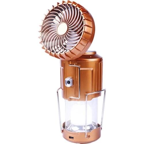 Electric Solar Fan Lantern Camping Light Portable Stretching Switch Camping Flashlight Lamp For Outdoor Hiking Fishing Light