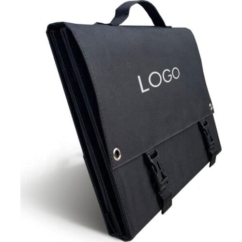 Solar kit battery charger 12v Off Grid Portable Foldable 2pcs 50W Solar Panel Suitcase built in Kickstand with Waterproof 10A