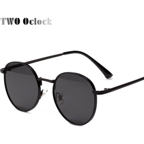 Round Metal Sunglasses Women Men Gold Wire Frame Sunglases Vintage Retro Oculos De Sol gafas