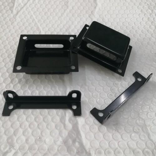 Transformer Cover EI86/96/105 Shrouds Horizonal End Bells Iron Side Shield Top Cover With Brackets Loudspeaker Accessories