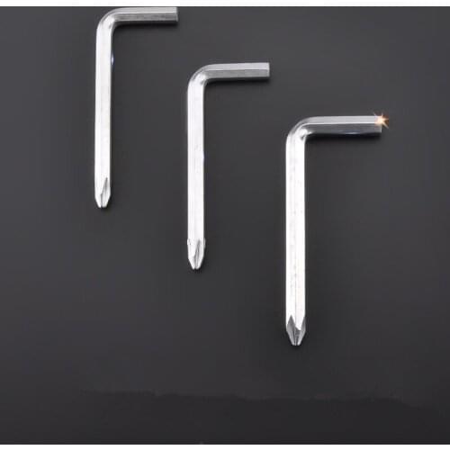 L Shaped Hex Wrench Screwdriver 4mm 5mm 6mm Carbon Steel Allen Key Crosshead 4 5 Bicycle Spanner Repair Accessory Tool