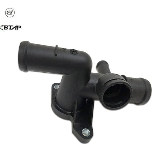 BTAP New Left Engine Coolant Hose Flange Housing For VW Golf Audi A3 TT Skoda Octavia Seat Leon Ibiza 06A121132Q 06A 121 132 Q