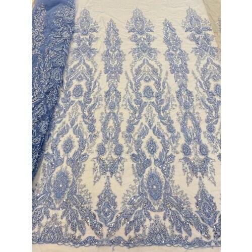 The new exquisite heavy-duty bead tube + bead large flower position high-quality dress embroidery, suitable for fashionable wome