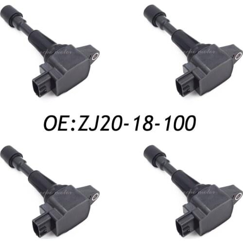 New 4PCS Ignition Coil For 2011-2015 Mazda 2 1.5L L4 1498CC 5C1847 ZJ20-18-100 Genuine