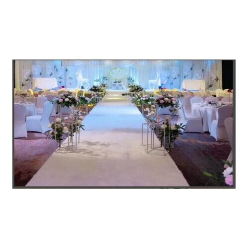 New wedding props, iron art geometric guide frame, gold square frame, wedding flower frame decoration