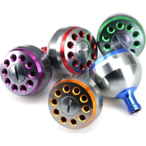 Fishing Reel Knob 33/38mm DIY Rocker Pesca Carp Fishing Accessories Reel Handle Replacement JIG Spinning/Baitcast CNC Metal Knob