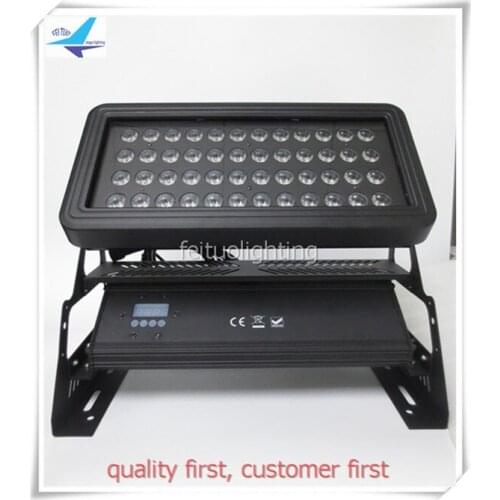 LED Bar Wall Washer Light RGBW 48 LEDS 10W 4IN1 Big City Color Waterproof IP65 Color Change DJ Projector Stage Disco Floor Lamps