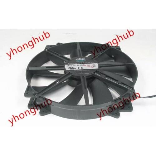 Cooling A20030-07CB-3MN-F1 DC 12V 0.30A 200x200x30mm Server Cooling Fan