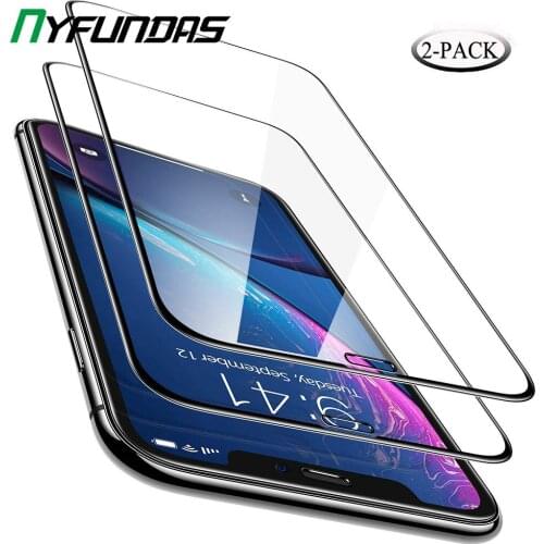 Full Cover Tempered Glass Screen Protector For iPhone 11 Pro XR X S XS Max 8 Plus 7 6 6S Protection luxury Phone Accessories