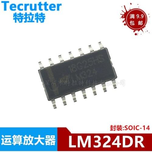 10-20PCS LM324 LM324D SOP14 LM324DR SOP 324 SOP-14 SMD new and original IC Chipset