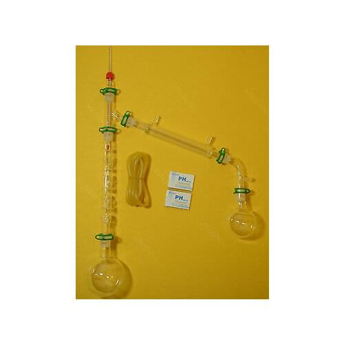 500ml 24/29,Lab Glassware Kit,distillation Apparatus with Vigreux Column