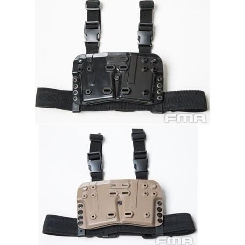 FMA Drop Leg Mag Carrier Airsoft Tactical rifle and pistol Magazine TB1375 BK/DE