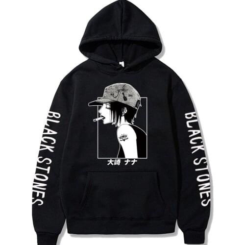 Anime Hoodie Nana Osaki Harajuku Unisex Pullovers Tops Print Autumn Casual