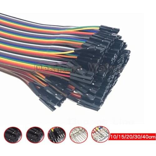 40-120pcs Dupont Line 20CM 40Pin Male to Male + Male to Female and Female to Female Jumper Wire Dupont Cable for Arduino DIY KIT