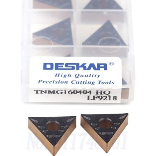 TNMG160404 HQ TM LF9218 TNMG160408 HQ TM LF9218 CNC Lathe Cutting Blades Carbide Inserts External Turning Tools Steel Processing