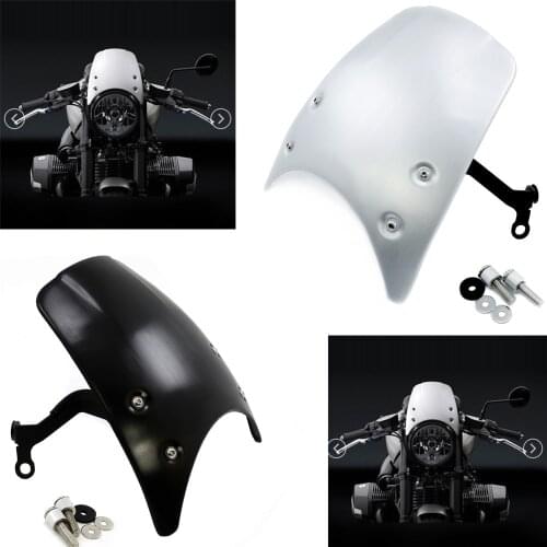 For BMW R NINE T NINET R9T R 9 T Racer Pure Urban scrambler 2014-2020 Motorcycle Windshield Aluminum Wind Deflector Windscreen