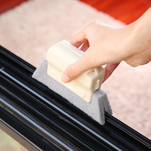 Multifunction Window Slot Cleaning Brush Cabinet Drawer Hollow Corner Dust Remover Brush Strong Decontamination Ability Durable