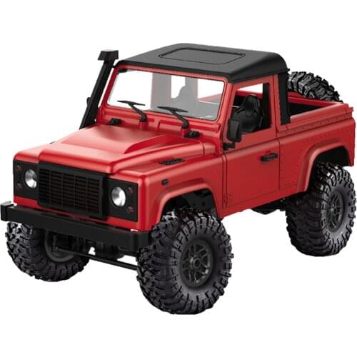 1:12 MN-91k RC Crawler Car 2.4G 4WD Remote Control Big Foot Off-road Crawler Military Vehicle Model RTR Remote Control Truck Toy