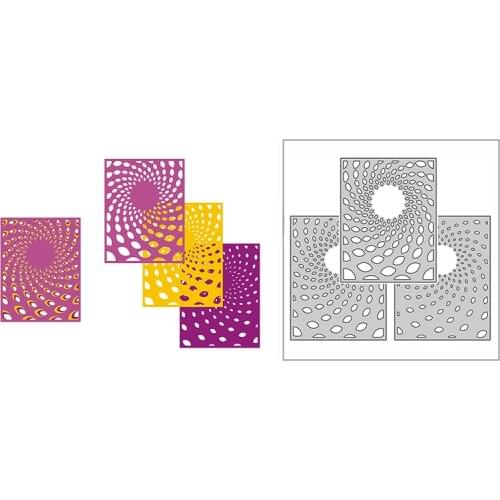 New 2021 Layering Leaves Swirl Plate Metal Cutting Dies for DIY Scrapbooking and Card Making Decorative Embossing Craft No Stamp