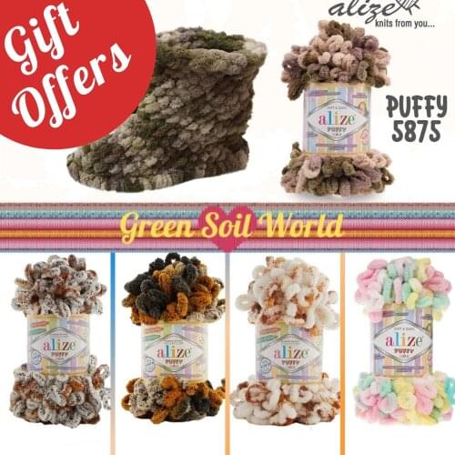 Персонализированный пышный цвет (5 мячей) Hobby And Craft Supplies