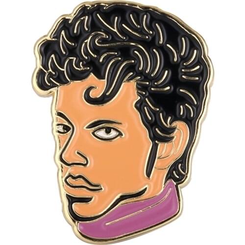 Prince Love Symbol Lapel Pin Badge