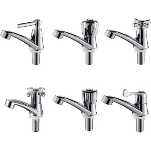 Modern Kitchen Sink Cold Water Tap Swivel Lever Handle Single Tap Pull Down Lever for Cold Water Kitchen Replacement