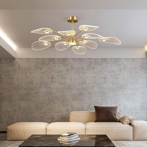 Modern Luxury Chandelier LED three colors dimming Living Room Dining Room Hotel Bedroom Home Indoor Lighting люстра потолочная