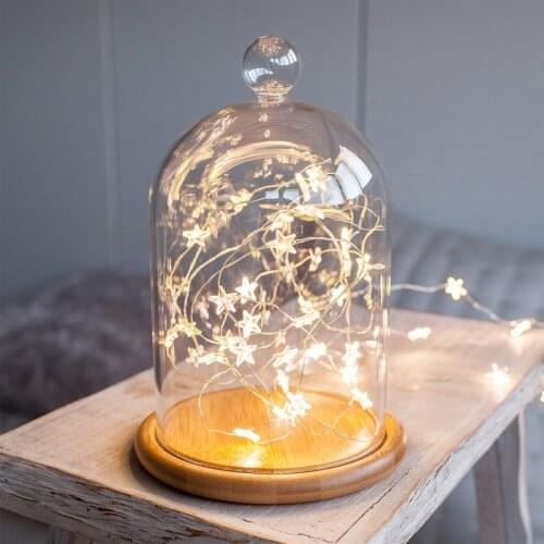 LED String Fairy lights Battery Operated 9.84/16.4 FT Christmas Garland Copper Wire DIY Lamp Holiday Home lighting decoration