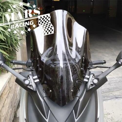 For YAMAHA XMAX250 XMAX300 XMAX 250 300 X-MAX 300 Motorcycle Windshield scooter Steel solidification WindScreen Wind Deflectors