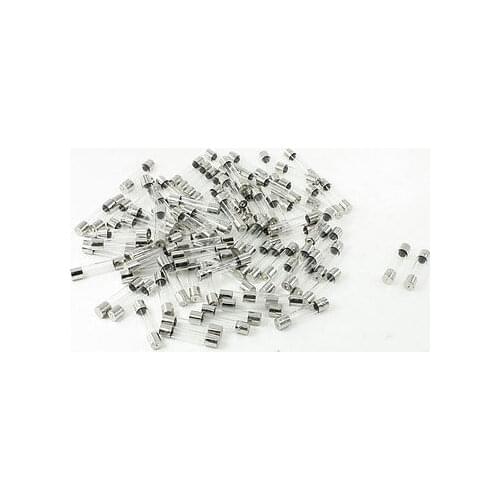 100pcs 6x30 6*30mm 250V 1A/2A/3A/4A/5A/6A/7A/8A/10A/15A/20A/25A/30A Fast Blow Glass Tube Fuses