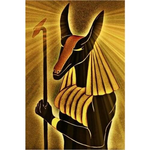 5D DIY Diamond Painting Egyptian Portrait Diamond Embroidery Cross Stitch Kit Religious Art Mosaic Needlework Home Decor Gift