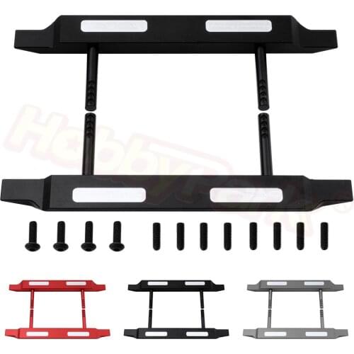 Aluminum Metal Side Pedal Rock Rails Set Left & Right Replacement of 116841 Upgrade Parts For HPI VENTURE FJ Cruiser RC Crawler