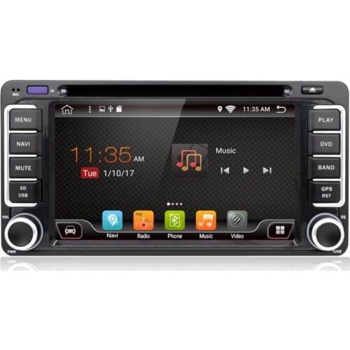 6.2" 2 Din Android 10.0 Car Radio For TOYOTA RAV4 FJ CRUISER HIACE IELAS 1024*600 Multimedia Player 4 Core Audio Stereo