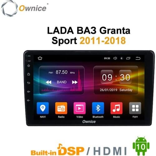 Ownice K3 1din Android 10.0 2GB+32GB GPS Navigation Car Radio 9 inch Multimedia Video Player for LADA ВАЗ Granta Sport 2011-2018