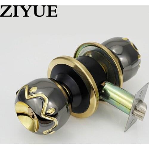Free Shipping Stainless Steel Lock Interior Wooden Door Lock Door Ball Lock Mechanical Zinc Alloy Ball Lock
