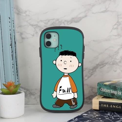 Cute boy pattern Case For iPhone xs Camera lens protection for iPhone 11 12 Pro max xr Dissipate heat 7 8 6 6SPlus