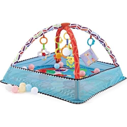 Baby Fitness Frame Boy and Girl Crawling Game Blanket Multi-function Fence Crawling Mat Enlightenment Toys Newborn Toy Blankets