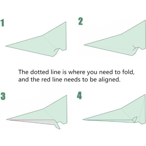 Never Falling Surfing Paper Aircraft Magic Toy Hand Throw Flying Glider Planes Educational Toys Kids Toy Gift Outdoor Toy Y4UD